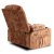 Крісло м'яке розкладне масажне з реклайнером Mebel Elit BOX Welur Коричневий ME.BOX/BR/V/FW фото - 3