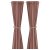 IKEA Штори LENDA 140х300 см 2 шт Коричнево-червоний (ИКЕА ЛЕНДА) 30559195