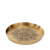 Декоративный поднос Homla HAMSA 31x31x3 см | Золотой 218153