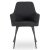 Обідній стілець Mebel Elit BRESSO 2 Чорний ME.BRESSO2/CZ/CZ/T/K фото - 2