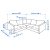 IKEA Диван угловой VIMLE (ИКЕА ВИМЛЕ) 79306719 фото - 4