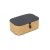 Шкатулка Homla MINER 19x12x7 см | Чорний / Бежевий 164573 фото - 3