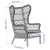 IKEA Садовое кресло RISHOLMEN Дерево (ИКЕА РИСХОЛЬМЕН) 00503794 фото - 3