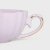 Чашка с блюдцем Homla MINA 200 мл Фиолетовый 238981 фото - 3