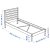 IKEA Кровать TARVA (ИКЕА ТАРВА) 30261270 фото - 14
