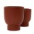 Кашпо Homla CIGLA 15,5x18 см | Коричневий 213114 фото - 4
