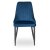 Обеденный стул Mebel Elit BARI Welur Синий ME.BARI/GR/V/K фото - 2