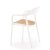 Садовый стул Halmar K530 Белый - 2 Садовый стул Halmar K530 Белый V-CH-K/530-KR-BIAŁY фото - 2