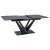 Раскладной обеденный стол Signal SORENTO Marmur Черный SORENTOCC160 фото - 2