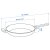 IKEA MIDDAGSMAT (ИКЕА МИДДАГСМАТ) 60463686 фото - 9