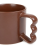 Кружка Homla KREMA 350 мл | Коричневый - 3 Кружка Homla KREMA 350 мл | Коричневый 218294 фото - 3