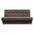 Розкладний диван Mebel Elit ARUBA 2 Темно-коричневий PPHUE.ZOSIA2/LUX12/WER фото - 2
