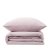Комплект постільної білизни Homla NARO 200x220 см Рожевий 213397