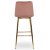 Барный стул Mebel Elit ARIEL Welur Розовый - 5 Барный стул Mebel Elit ARIEL Welur Розовый ME.ARIEL/R/ZL/V/H фото - 5