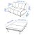 IKEA LYCKSELE MURBO (ИКЕА ЛИКСЕЛЕ МУРБО) 29563216 фото - 3