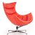 Крісло м'яке поворотне Halmar Luxor Червоний V-CH-LUXOR-FOT-CZERWONY фото - 8