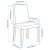 Каркас стільця BERGMUND Дуб - 2 IKEA Каркас стільця BERGMUND Дуб 20451954 фото - 2