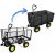 Садовая тележка Garden Line XL 200 л Черный WOZ0115B фото - 3