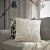 IKEA Декоративна наволочка GRONKNAVEL 50х50 см Бежевий (ИКЕА ГРОНКАВЕЛ) 40592279 фото - 7
