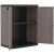 Садовый шкаф Keter/Kis PIU LOW CABINET Серый 241542 фото - 3