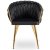 Обідній стілець Mebel Elit CAPI Welur Чорний ME.CAPI/CZ/ZL/V/K фото - 2