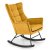 Кресло-качалка мягкое Halmar BAZALTO Горчичный V-CH-BAZALTO-FOT-MUSZTARDOWY фото - 2
