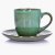 Чашка з блюдцем Duka MOSSA 250 мл | Зелений 1216650