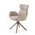 Обідній стілець поворотний Halmar K585 Бежевий V-CH-K/585-KR-C.BEŻOWY/J.ORZECH