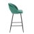 Барный стул Halmar H-96 Velvet Зеленый V-CH-H/96-C.ZIELONY фото - 2