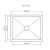 Гранитная мойка Halmar Desk | Белый V-PL-DESK-ZLEW-BIAŁY фото - 2