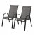 Комплект садових стільців Garden Line TIH1625 2 шт Сірий TIH1632