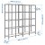Стеллаж VITTSJO Черный - 4 IKEA Стеллаж VITTSJO Черный (ИКЕА ВИТШО) 89294532 фото - 4