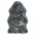 IKEA Килим (овчина) ULLERSLEV 55х85 см Світло-сірий (ИКЕА УЛЛЕРСЛЕВ) 40501302