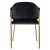 Обеденный стул Mebel Elit INNES Welur Черный - 2 Обеденный стул Mebel Elit INNES Welur Черный ME.INNES/CZ/ZL/V/K фото - 2