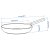 IKEA KLIPPFISK (ИКЕА КЛИПФИСК) 80602511 фото - 2