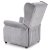 Кресло мягкое раскладное с реклайнером Halmar Agustin Серый V-CH-AGUSTIN-FOT-POPIELATY фото - 4