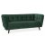 Диван Signal Castello 3 Velvet | Зелений / Венге (Bluvel 78) CASTELLO3V78