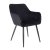 Обеденный стул Homla SHELTON Welur Черный 218104