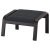 IKEA Крісло-качалка з підставкою POANG Темно-сірий (ИКЕА ПОАНГ) 79484245 фото - 6