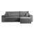 Розкладний диван Mebel Elit ALEX Темно-сірий - 2 Розкладний диван Mebel Elit ALEX Темно-сірий MGK.FILO/LINCOLN90/NAR фото - 2