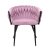 Обеденный стул Homla PRINSSI Welur Розовый 219359 фото - 3