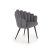 Обідній стілець Halmar K-410 Welur Сірий Обідній стілець Halmar K-410 Welur Сірий V-CH-K/410-KR-POPIELATY