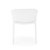 Садовый стул Halmar K491 Белый - 3 Садовый стул Halmar K491 Белый V-CH-K/491-KR-BIAŁY фото - 3