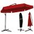 Садова парасоля з чохлом Garden Line BANANA 300 см Червоний GAO9832