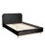 Ліжко Homla KARALIUS Welur 160x200 см Чорний - 4 Ліжко Homla KARALIUS Welur 160x200 см Чорний 212487 фото - 4