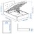 IKEA Кровать IDANAS 140x200 см Бежевый (ИКЕА ИДАНАС) 10588085 фото - 9