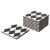 IKEA Плитка для вулиці MALLSTEN Чорно-білий (ИКЕА МАЛЛСТЕН) 79435052