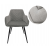 Обеденный стул Kontrast CAROL Серый - 10 Обеденный стул Kontrast CAROL Серый 5.90.26047 фото - 10