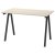 IKEA Основа для стола TROTTEN 120 см Антрацит (ИКЕА ТРОТТЕН) 90474848 фото - 4