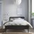 IKEA Кровать SLATTUM 120х200 см Темно-серый (ИКЕА СЛАТТУМ) 10578741 фото - 5